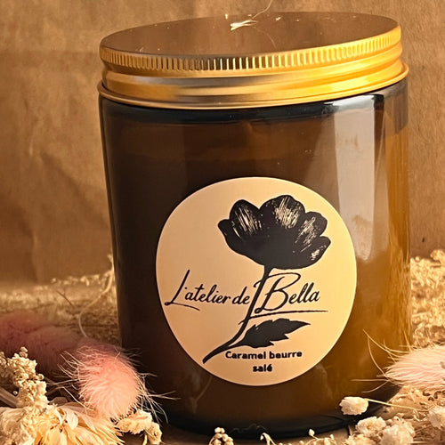 BOUGIE CARAMEL BEURRE SALÉ🍮